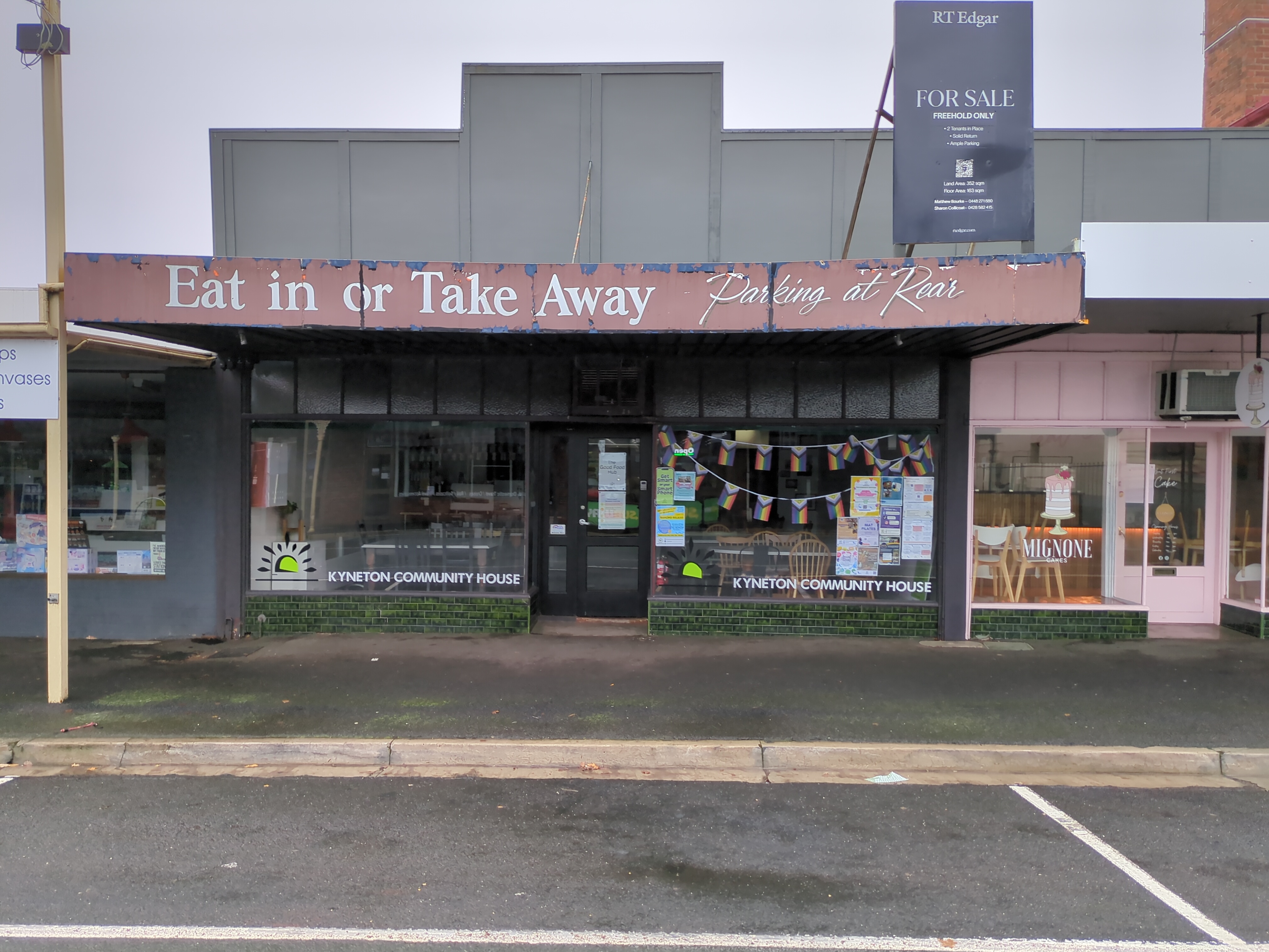 [Photo of a store front in Kyneton]